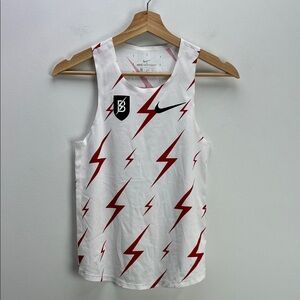 Nike Aeroswift Bowerman Track Club BTC Running Singlet Tank Womens XS Lightning